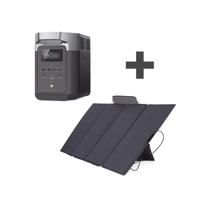 KIT Delta 2 Max + Panel Solar 400W